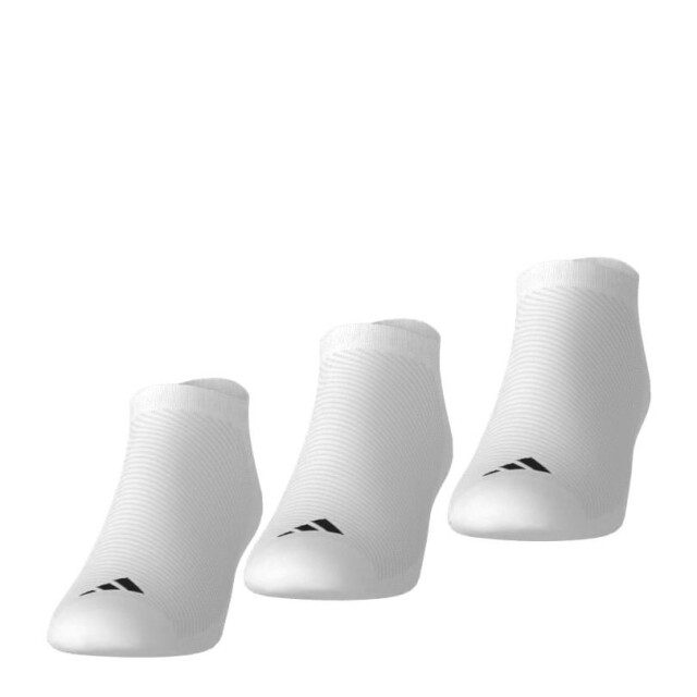 Medias Unisex Adidas Zoquete Invisible Show Blanco - Negro