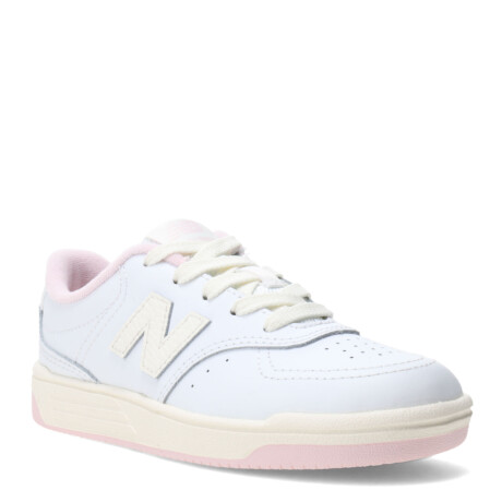 Championes de Niños New Balance Lifestyle Blanco - Natural - Rosado