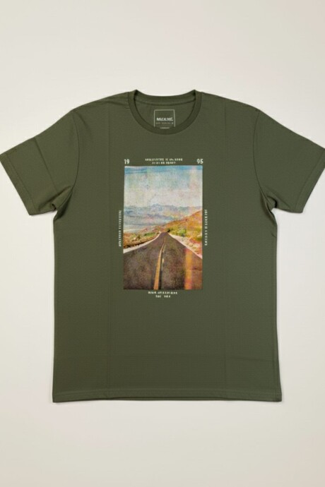 T-SHIRT KOBY DIXIE Militar