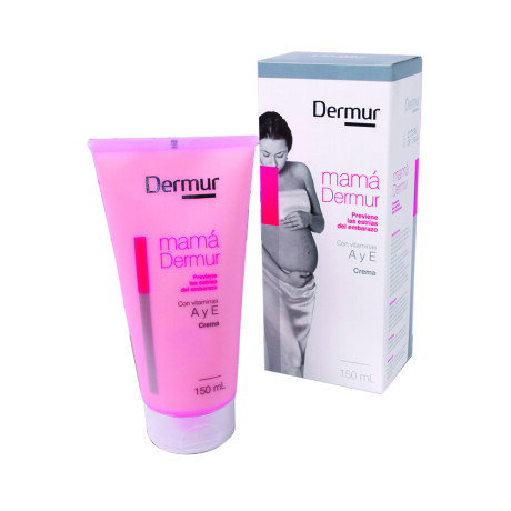 Crema Dermur Mama, Previene las Estrias del Embarazo 150ml Crema Dermur Mama, Previene las Estrias del Embarazo 150ml