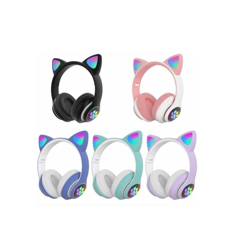 Auriculares VINCHA GATO CATBASS GOLDTECH Auriculares VINCHA GATO CATBASS GOLDTECH