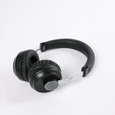 Auriculares bluetooth VJ083 con vincha ajustable negro Auriculares bluetooth VJ083 con vincha ajustable negro