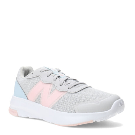 Championes de Niños New Balance Perfomance Gris - Rosado - Celeste