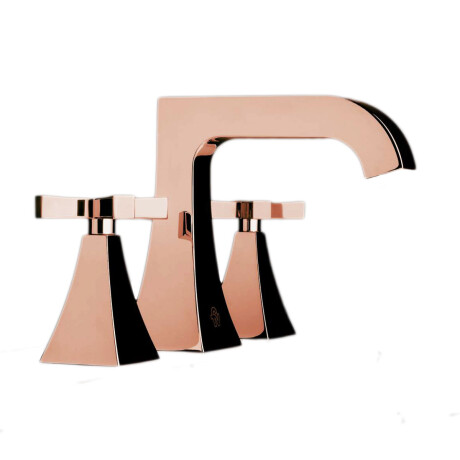 Griferia De Lavatorio Bimando Oro/Rose Fv 000