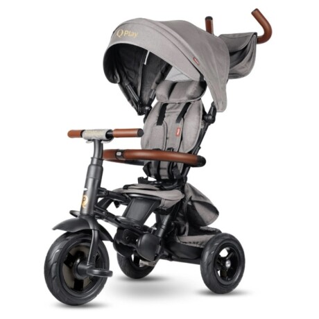 Triciclo Plegable Qplay Rito Deluxe GRIS