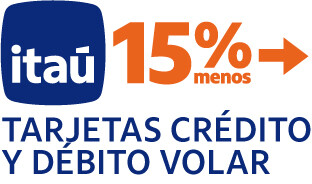 PROMO 15% tarjetas Itaú