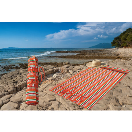 ESTERILLA T/LONA P/PLAYA C/ALMOHADA 185X76CM 14664 Q12 ESTERILLA T/LONA P/PLAYA C/ALMOHADA 185X76CM 14664 Q12