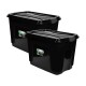 Caja organizadora 80 lts Alta NEGRO