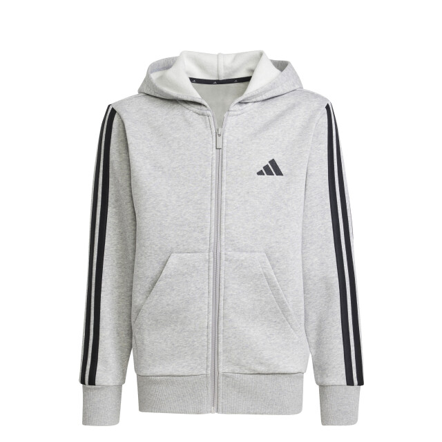 Campera de Niños Adidas Essentials JRS Gris - Negro
