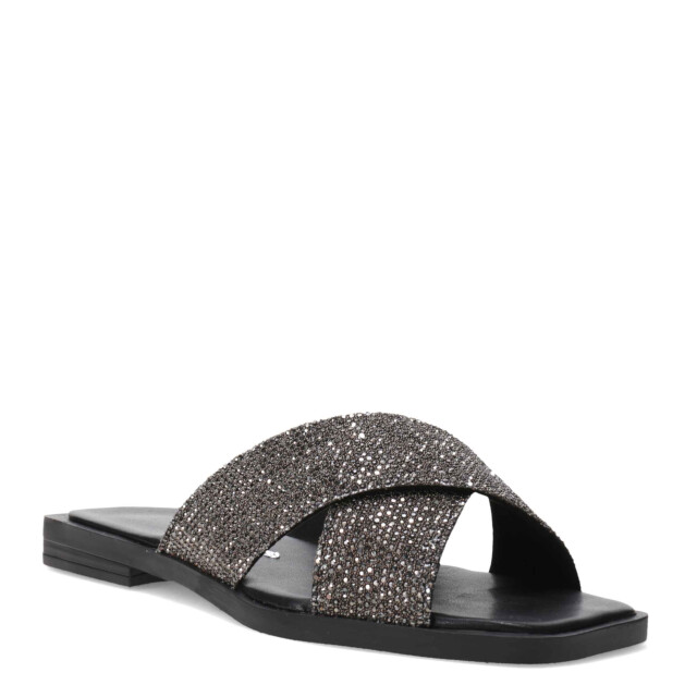 Sandalia de Mujer Bottero tiras cruzadas Negro