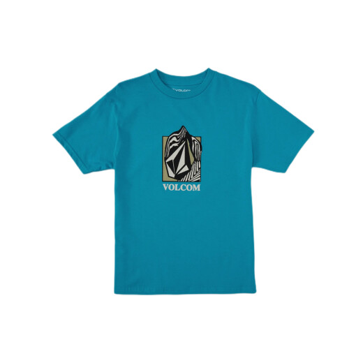 Remera Volcom Crostic Niño - Celeste Remera Volcom Crostic Niño - Celeste