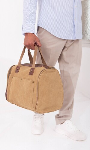 BOLSO CANVAS KILIMANJARO KAKI