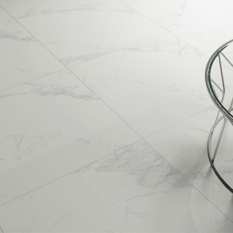 PORCELANATO PARA PISO Y PARED 60X60 BLANCO MARMOLADO PULIDO RECTIFICADO ELIZABETH BLANCO