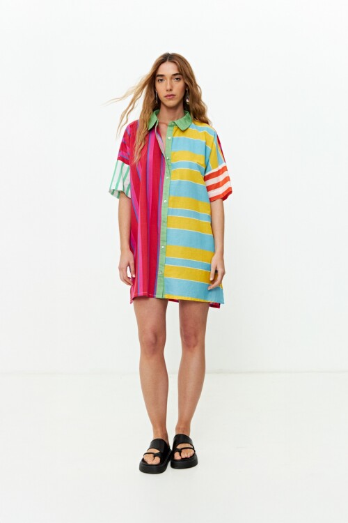 PREVENTA Túnica sol multicolor multicolor