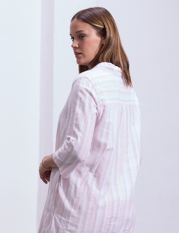 Vestido Algodon ROSA/MULTI