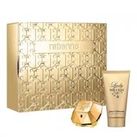 Perfume Para Mujer Paco Rabanne Lady Million Spray 50 ml + Body Lotion 100 ml Perfume Para Mujer Paco Rabanne Lady Million Spray 50 ml + Body Lotion 100 ml