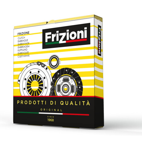 KIT DE EMBRAGUE CITROEN - PEUGEOT AX 106 205 NAFTA 180MM 18E 20.74MM C/RULEMAN FRIZIONI KIT DE EMBRAGUE CITROEN - PEUGEOT AX 106 205 NAFTA 180MM 18E 20.74MM C/RULEMAN FRIZIONI