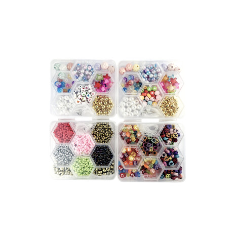 Set de mostacillas en octágonos Sc