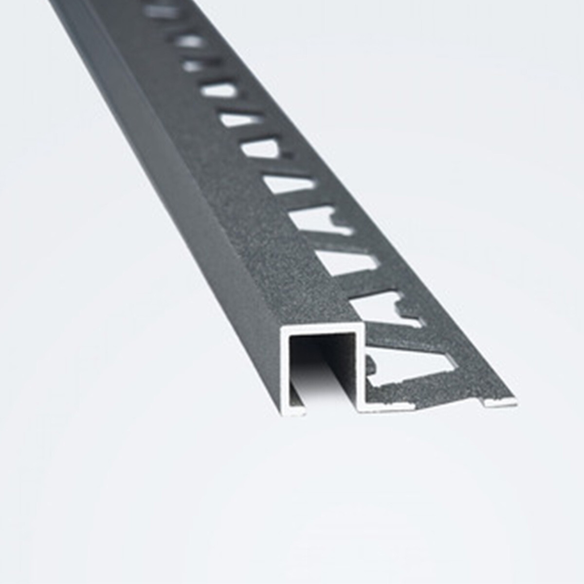 Guardacanto Quadra Aluminio Pintado Niquel 3468TXN 