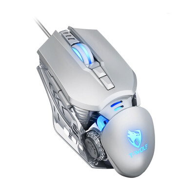 MOUSE CON CABLE TWOLF G530GR GRIS MOUSE CON CABLE TWOLF G530GR GRIS