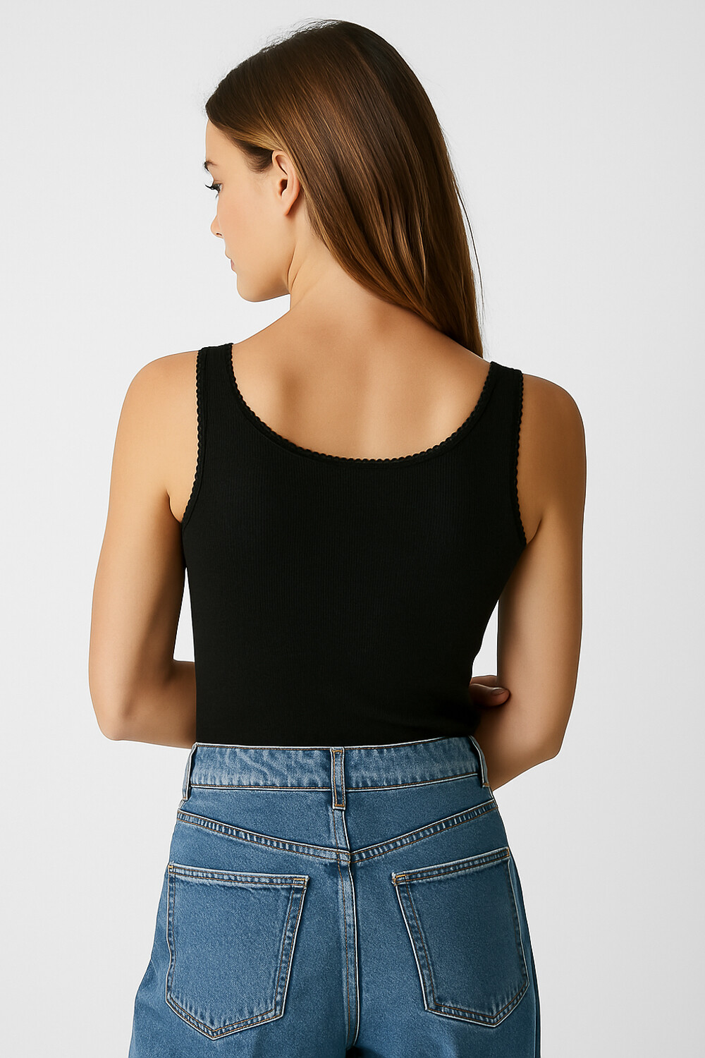Musculosa Flam Negro