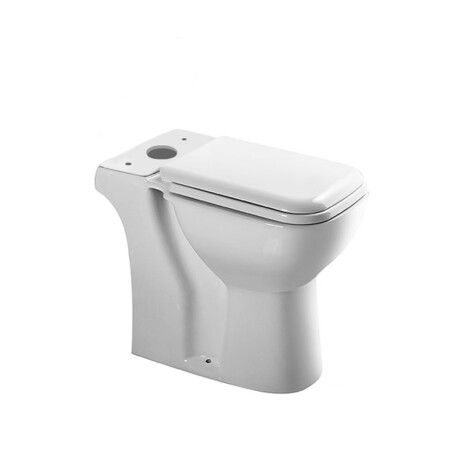 INODORO Y TAPA BLANCO BRILLO PARA MOVILIDAD REDUCIDA NO INCLUYE CISTERNA MOCHILA 000