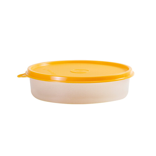 HERMETICO POEME TUPPERWARE 410 ML TRANSPARENTE Y PAPAYA