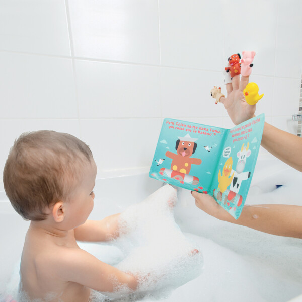 Libro De Baño Para Bebe Marionetas Juguete Agua Ludi Niño Libro De Baño Para Bebe Marionetas Juguete Agua Ludi Niño