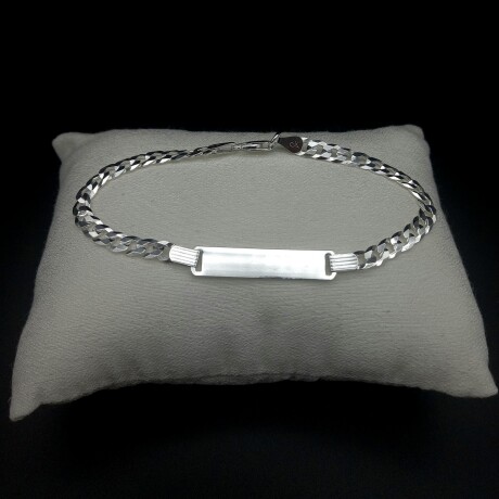 Pulsera de plata 925 de identidad, adolescente. Pulsera de plata 925 de identidad, adolescente.