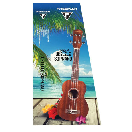 Ukelele Pack Freeman Soprano Ukelele Pack Freeman Soprano