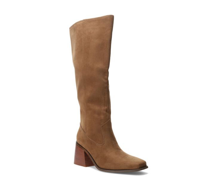 Bota de Mujer Miss Carol MUZAT de caña alta Tan