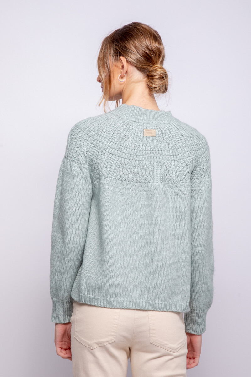SWEATER FLORENCIA Agua Marina
