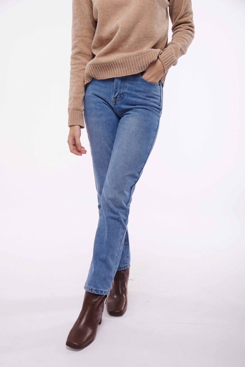 JEAN MECHI SLIM AZUL CLARO