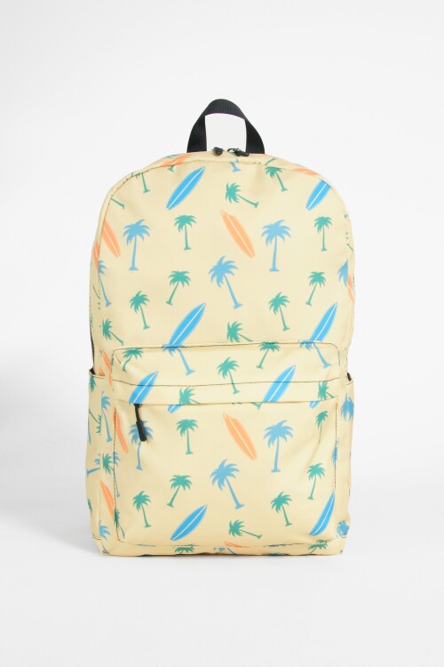 Mochila estampada - Mujer AMARILLO