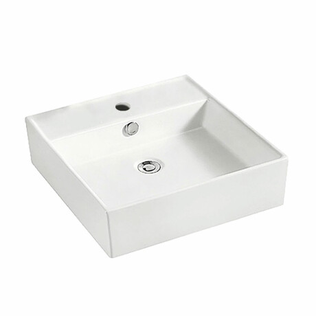 Bacha De Apoyo Y/O Colgar Blanca 46X46X16 000