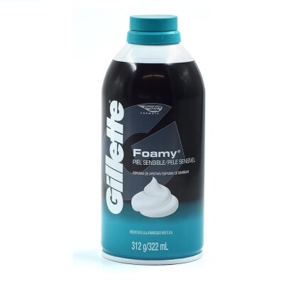 Espuma Gillete Foamy Sensitive 312 Grs. Espuma Gillete Foamy Sensitive 312 Grs.