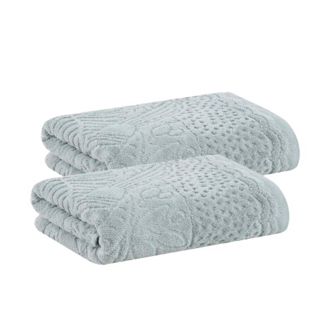 SET TOALLAS DE VISITA ALGODON VERDE TUCANO BUDDEMEYER