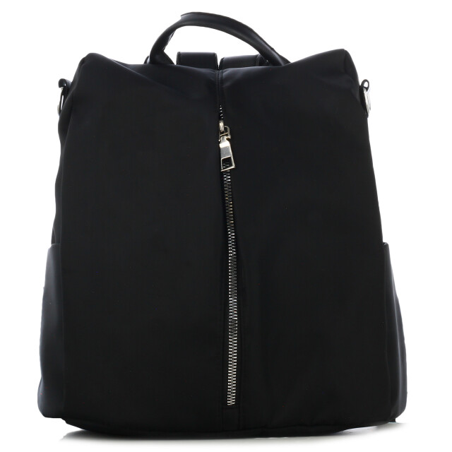 Mochila Miss Carol con cierres metalicos BERILO Negro