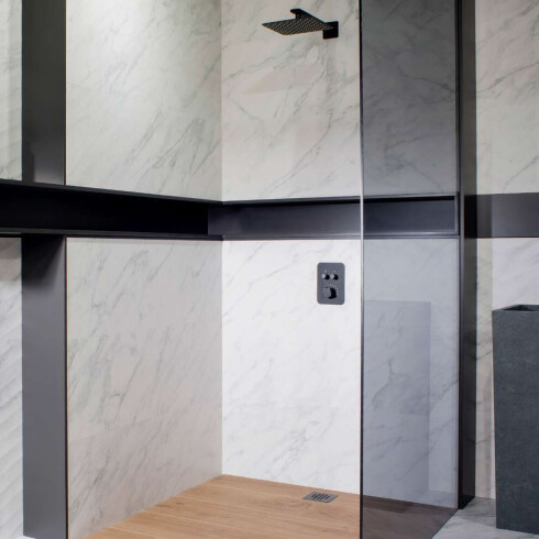 Ceramica Gris Marmol Mate 40X120Cm Pared GAMAS DE GRIS