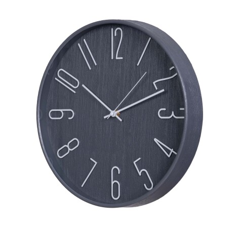RELOJ PLASTICO NEGRO A575