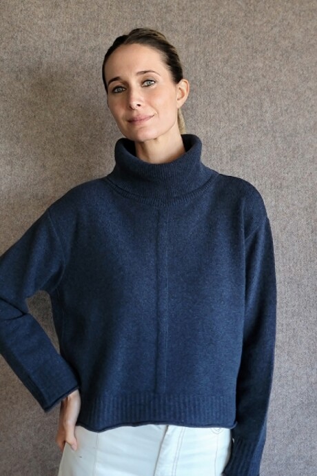 Polerón Holanda Azul marino