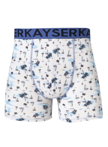 Boxer alg. largo Blanco