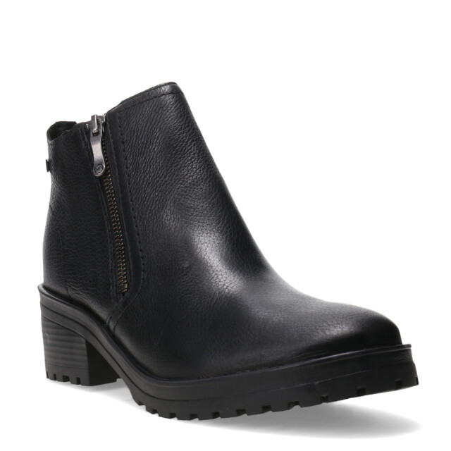 Bota de Mujer Bottero caña baja con cierre 349102 Negro