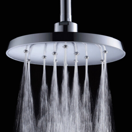 Roseta Redonda 23Cm De Abs Cromada 000