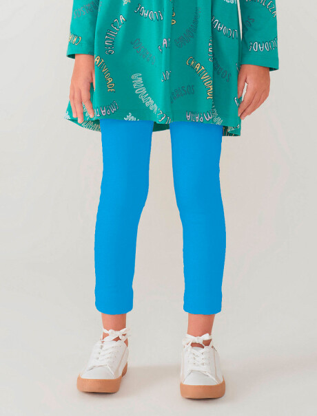CALZA INFANTIL CELESTE