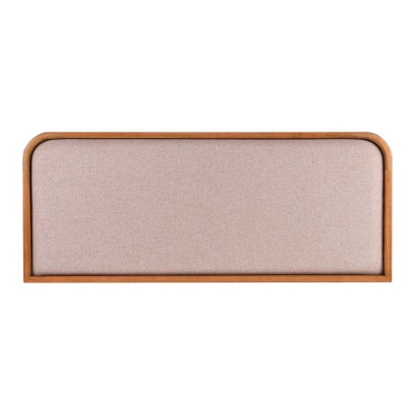 RESPALDO 2 PLAZAS MADERA-Y-TELA MARRON BASILEA