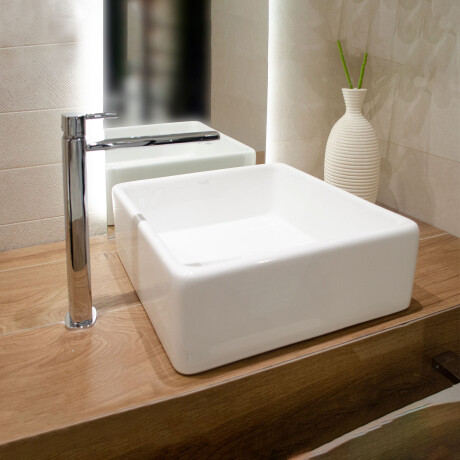 Bacha De Apoyo,Blanca,38X38X13. 000