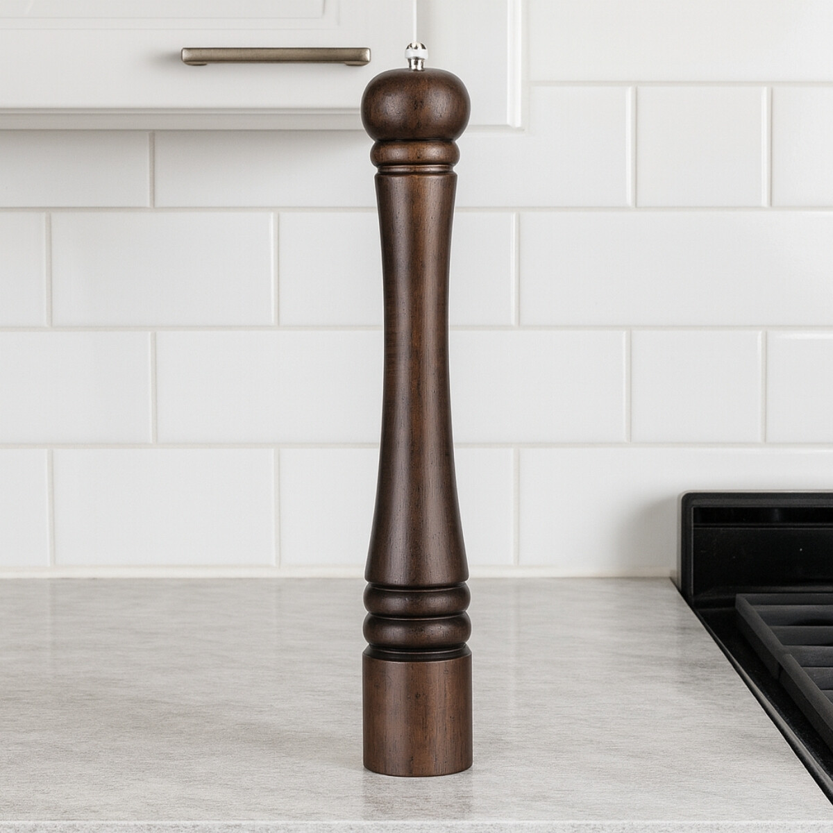 Molinillo Pimienta Elegance Madera 30 cm Ibili 