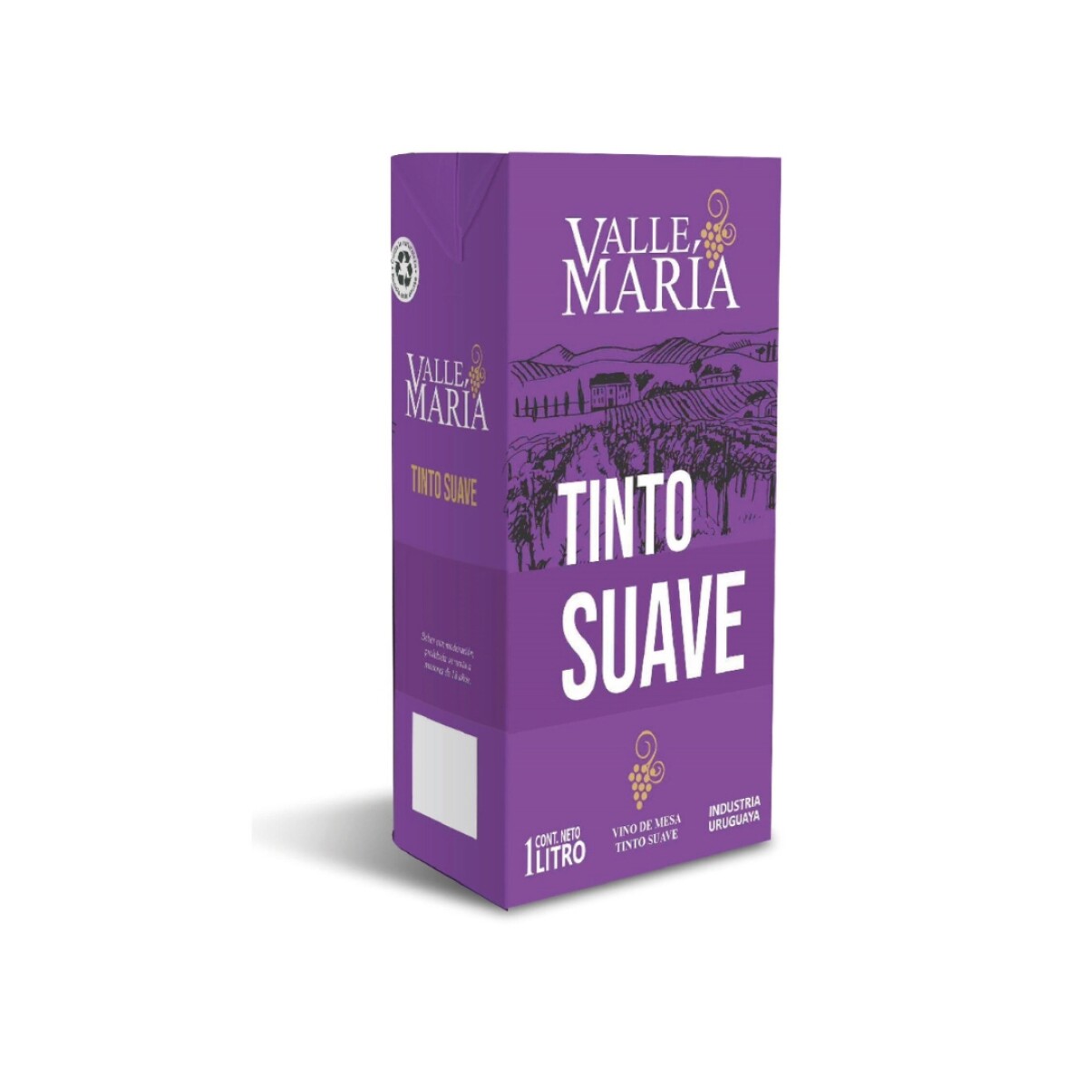 VINO VALLE MARIA TETRA 1L TINTO SUAVE 