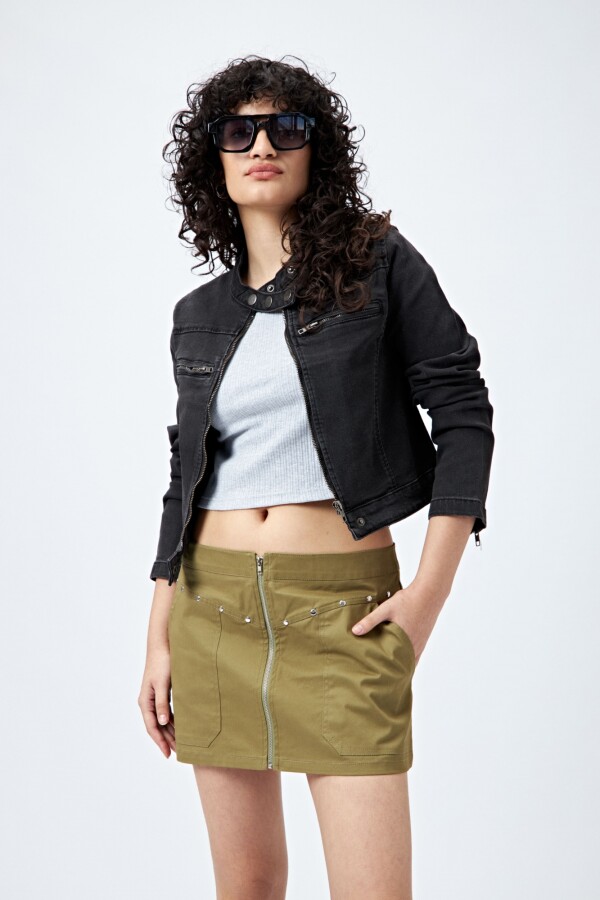 FALDA SOLEI Verde Militar